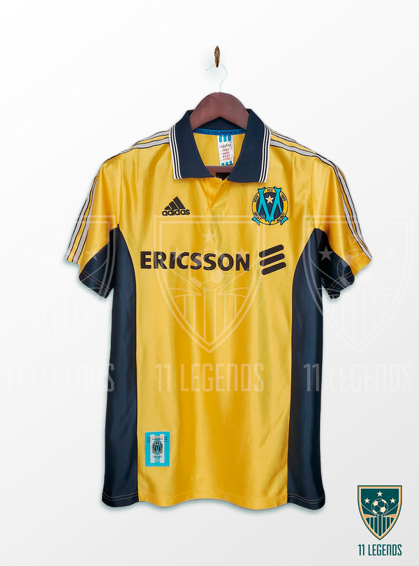 MAILLOT MARSEILLE 98/99 - EXTERIEUR (YELLOW)